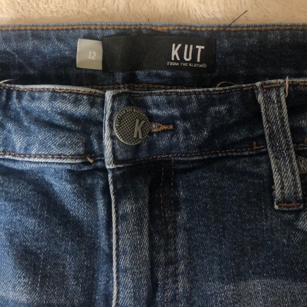 Kut• High Rise Legging Crop